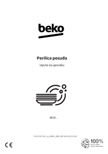 Priručnik BEKO BDIS36020 Perilica posuđa