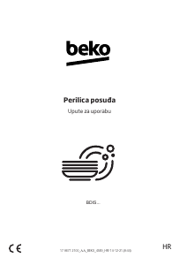 Priručnik BEKO BDIS38120Q Perilica posuđa