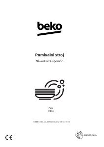 Priročnik BEKO DIN59530 AD Pomivalni stroj