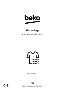 Mode d’emploi BEKO DF 7439 SX Sèche-linge