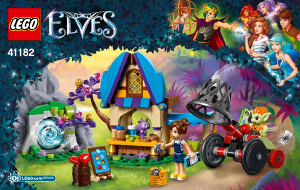 Brugsanvisning Lego set 41182 Elves Tilfangetagelsen af Sophie Jones