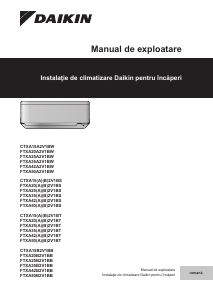 Manual Daikin FTXA25B2V1BB Aer condiționat