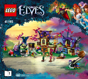 Руководство ЛЕГО set 41185 Elves Побег из деревни гоблинов