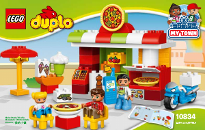 Priručnik Lego set 10834 Duplo Pizzeria