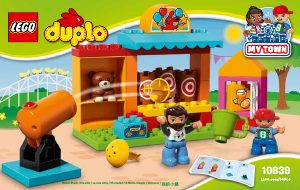 Manual Lego set 10839 Duplo Shooting gallery