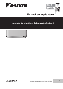 Manual Daikin FTXTA30C2V1BB Aer condiționat