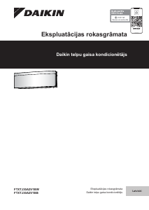 Rokasgrāmata Daikin FTXTJ30A2V1BW Gaisa kondicionētājs