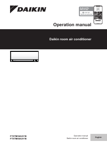 Manual Daikin FTXTM30A2V1B Air Conditioner