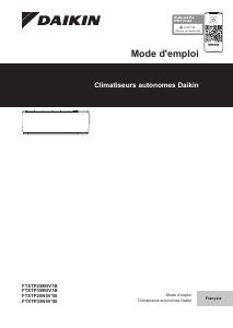 Mode d’emploi Daikin FTXTP35N5V1B Climatiseur