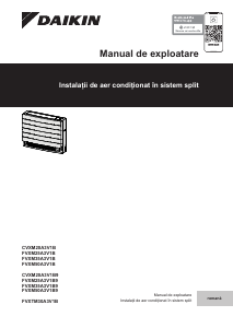 Manual Daikin FVXTM30A3V1B Aer condiționat