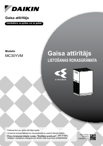 Rokasgrāmata Daikin MC30YVM Gaisa attīrītājs