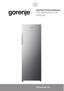 Handleiding Gorenje FN617EES5 Vriezer