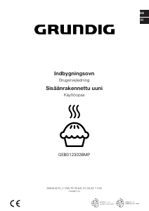 Brugsanvisning Grundig GEBD12302BMP Ovn
