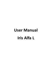 Manual Lava Iris Alpha L Mobile Phone