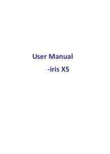 Manual Lava Iris X5 Mobile Phone