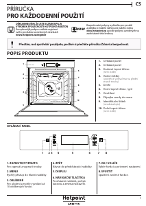 Rokasgrāmata Hotpoint FI9 891 SH IX HA Cepeškrāsns