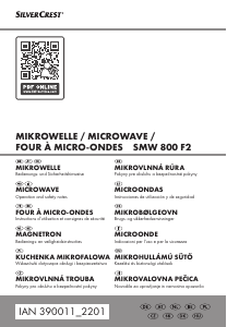 Handleiding SilverCrest SMW 800 F2 Magnetron
