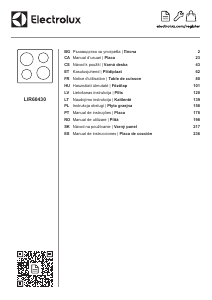 Manual de uso Electrolux LIR60430 Placa