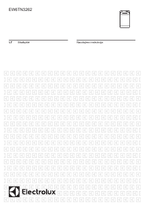 Vadovas Electrolux EW6TN3262H Skalbimo mašina