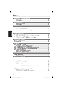 Manual de uso Philips DVP3142 Reproductor DVD