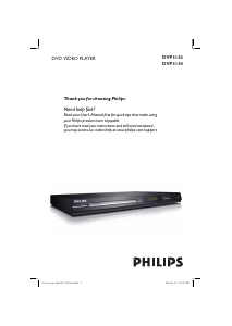 Manuale Philips DVP3142 Lettore DVD