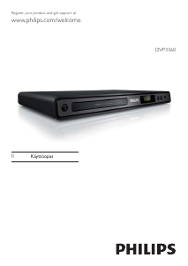 Käyttöohje Philips DVP3360 DVD-soitin