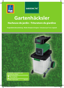 Manuale Gardenline GLLH 2546 Biotrituratore