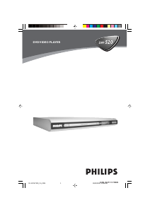 Käyttöohje Philips DVP520 DVD-soitin