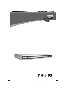Manual de uso Philips DVP520 Reproductor DVD