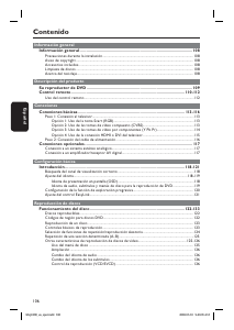 Manual de uso Philips DVP5990 Reproductor DVD