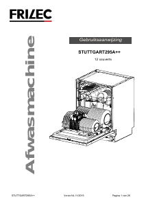 Handleiding Frilec Stuttgart 295A++ Vaatwasser