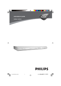 Manual de uso Philips DVP630 Reproductor DVD
