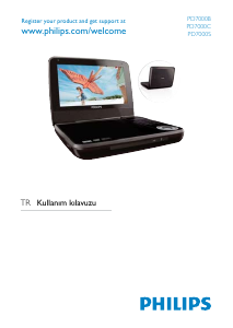 Kullanım kılavuzu Philips PD7000C DVD oynatıcısı
