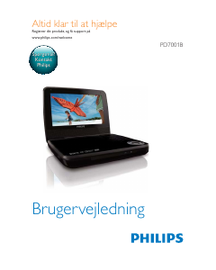 Brugsanvisning Philips PD7001B DVD afspiller