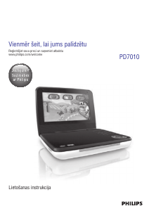 Rokasgrāmata Philips PD7010 DVD atskaņotājs
