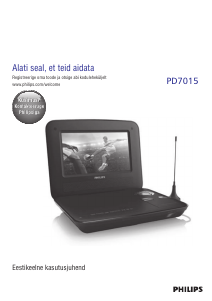 Kasutusjuhend Philips PD7015 DVD-mängija