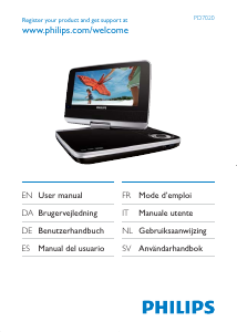Bedienungsanleitung Philips PD7020 DVD-player