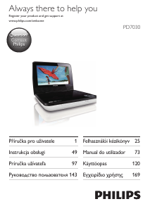 Käyttöohje Philips PD7030 DVD-soitin