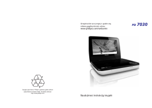 Vadovas Philips PD7030 DVD leistuvas