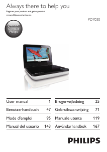 Mode d’emploi Philips PD7030 Lecteur DVD