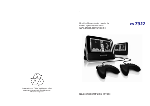 Vadovas Philips PD7032 DVD leistuvas