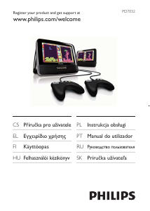 Εγχειρίδιο Philips PD7032 Συσκευή αναπαρωγής DVD