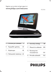 Руководство Philips PD7040 DVD плейер