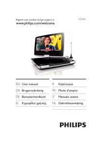 Manuale Philips PD9005 Lettore DVD