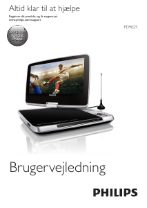 Brugsanvisning Philips PD9025 DVD afspiller