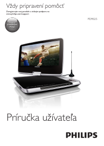 Návod Philips PD9025 DVD prehrávač