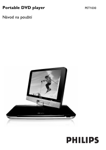 Manuál Philips PET1030 Přehrávač DVD