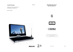 Manuál Philips PET1035 Přehrávač DVD