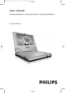 Mode d’emploi Philips PET700 Lecteur DVD