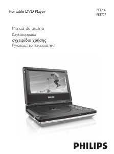 Käyttöohje Philips PET707 DVD-soitin